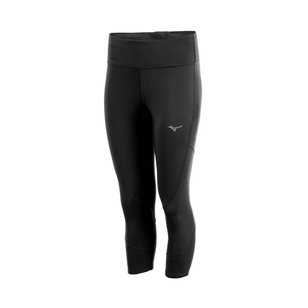 Leggings Mizuno Impulse ¾ - Mulher - Pretas - OLIMZ7015